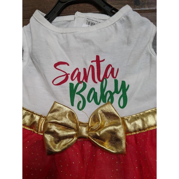 Small Merry Making Petco Razzle Dazzle Pet Dress Santa Baby Christmas Dog NEW - Picture 4 of 7